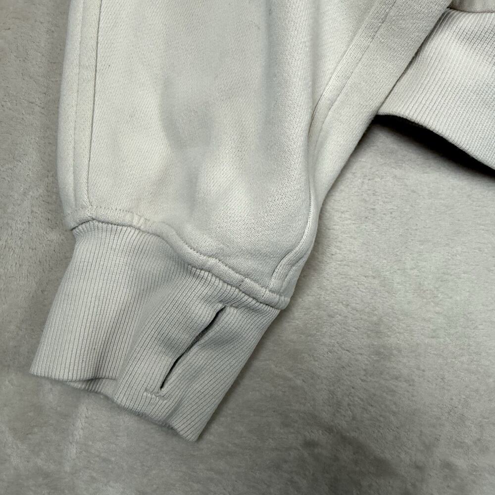Lululemon Scuba Oversized Half-Zip Hoodie Sweatshirt Light Beige Size XS/S - Picture 3 of 7
